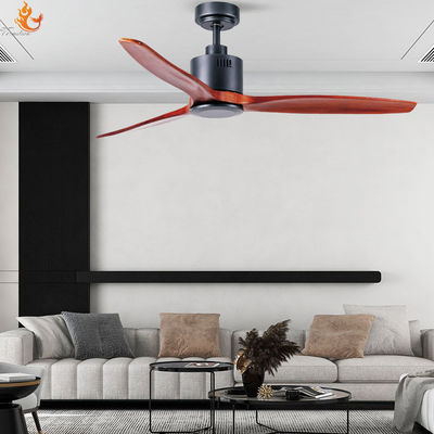 American Hunter 52 Tavan Fan 3 ABS Blades DC Motor Siyah Kahverengi