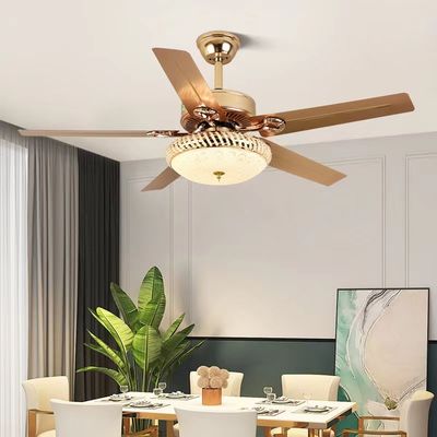 52Enerji tasarrufu tavan fanı düşük gürültü ABS beş bıçaklı fan