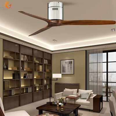 Yatak odası için uzaktan kumanda ile modern 52 inç DC motorlu tavan fanı