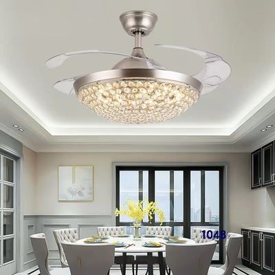 42 Inch LED 36W Renk Değişken Modern DC Motor Tavan Ventilatörü