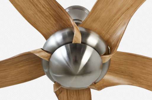 Gümüş ECO Avrupa Tavan Ventilatörleri 52in Enerji Tasarruflu Tavan Ventilatörü