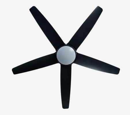 56 Inch Modern LED Tavan Ventilatörü Otomatik motor uzaktan kumanda oturma odası için ışık ile
