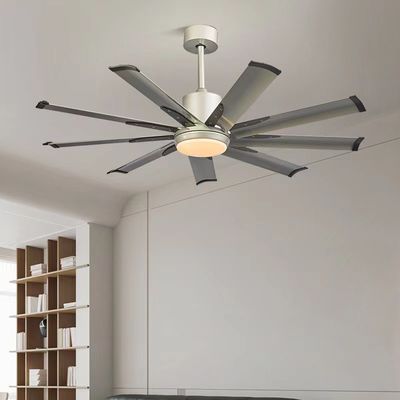 60 inç büyük depo tavan fanları uzaktan kumanda ile DC motor
