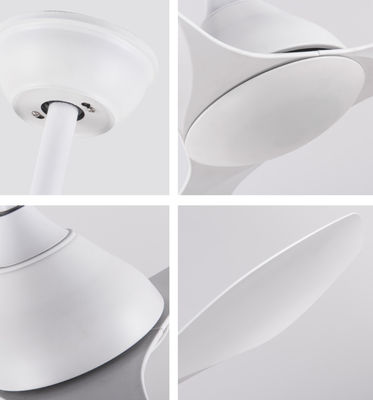Beyaz 48'lik banyo tavan fanı, 3 adet ABS bıçaklı