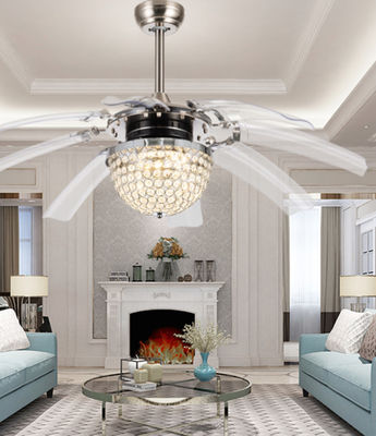 Modern 48 Inch 8 PC Blades Yüksek Kalite AC Motor LED Tavan Ventilatörü