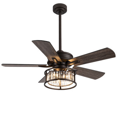 Düzenlenebilir Hız Amerikan Tavan Ventilatörleri 5 Çevirme Yaprak Bıçakları 42 Inch Tavan Ventilatörü