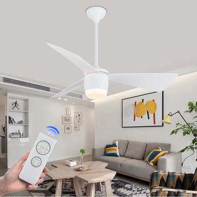 3 ABS Blades DC Tavan Ventilatörü 52 Inch With Light Americana Tavan Ventilatörü
