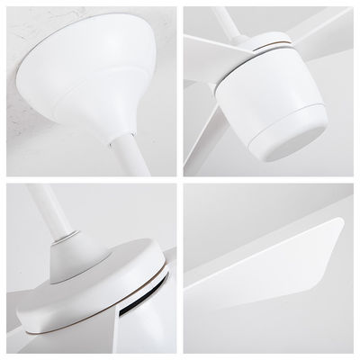 3 ABS Blades DC Tavan Ventilatörü 52 Inch With Light Americana Tavan Ventilatörü