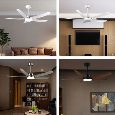 3 Renkli Amerikan Tavan Ventilatörleri Işıklı Dekoratif 52 Inç Ventilatör