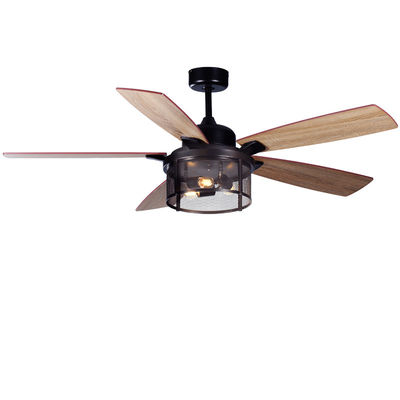 ECO 52In Amerikan Tavan Ventilatörleri Plywood Blades Işıklı Uzaktan Tavan Ventilatörü