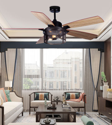 ECO 52In Amerikan Tavan Ventilatörleri Plywood Blades Işıklı Uzaktan Tavan Ventilatörü