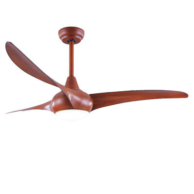 Renk değiştirici modern LED tavan vantilatörü 52 Inch Flush Mount Tavan Ventilatörü