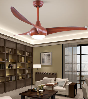 Renk değiştirici modern LED tavan vantilatörü 52 Inch Flush Mount Tavan Ventilatörü