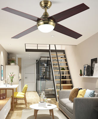 4 bıçaklı Modern LED Tavan Ventilatörü 48 Işıklı Tavan Ventilatörü