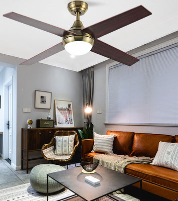 4 bıçaklı Modern LED Tavan Ventilatörü 48 Işıklı Tavan Ventilatörü