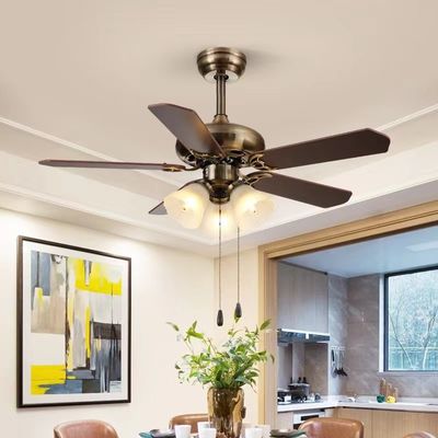 Retro 42 Avrupa Tavan Ventilatörü 4 Blade Tavan Ventilatörü 1200mm