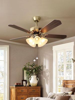 Retro 42 Avrupa Tavan Ventilatörü 4 Blade Tavan Ventilatörü 1200mm