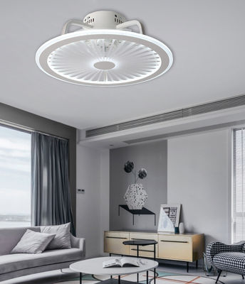 LED ışığı ile 3 bıçağı olan flush bladeless tavan fanı