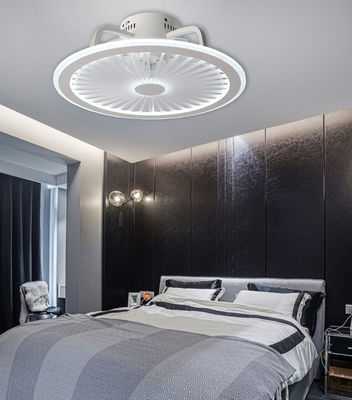 LED ışığı ile 3 bıçağı olan flush bladeless tavan fanı