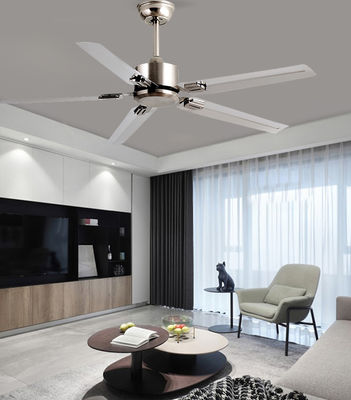 Gümüş Modern LED Tavan Ventilatörü ECO 52 3 Blade Tavan Ventilatörü