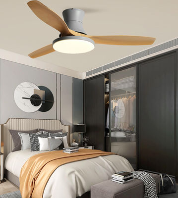 ABS ECO Modern LED Tavan Ventilatörü 52 Inch Fandelier CE Onayı
