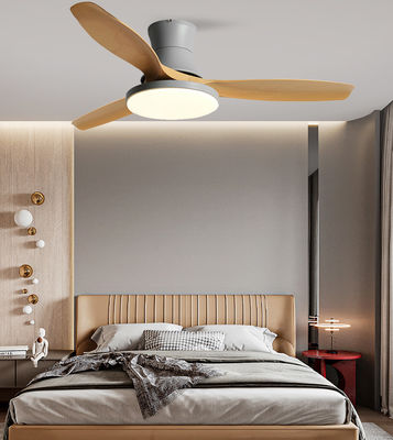 ABS ECO Modern LED Tavan Ventilatörü 52 Inch Fandelier CE Onayı