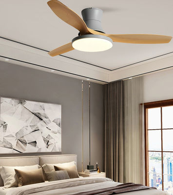 ABS ECO Modern LED Tavan Ventilatörü 52 Inch Fandelier CE Onayı