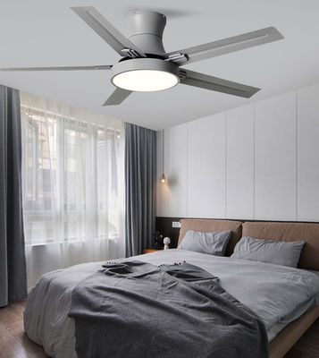 ABS Blades 52 Inch Tavan Ventilatörü Uzaktan Yönlendirilmiş Modern Salon Ventilatörü
