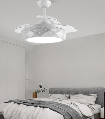 Çekici ECO Katlanabilir Blade Fan Beyaz 42inç Çatı Ventilatörü Işıklı