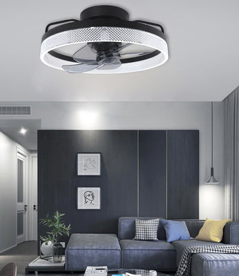 Siyah Çanakkale Bladeless Tavan Ventilatörü Düşük Gürültülü Tavan Ventilatörü Çanakkale