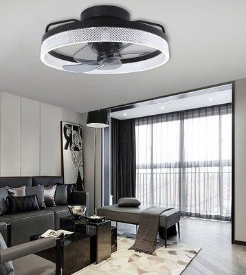 Siyah Çanakkale Bladeless Tavan Ventilatörü Düşük Gürültülü Tavan Ventilatörü Çanakkale