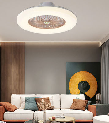 Beyaz Asılı Tavan Ventilatörü Işıklı Çekici Şamdanı Ventilatörü Işıklı