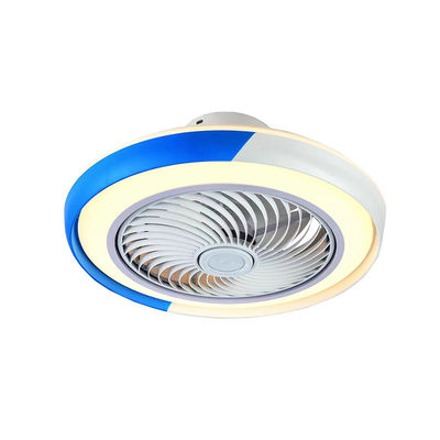Mavi ve Beyaz Kristal Tavan Ventilatörü