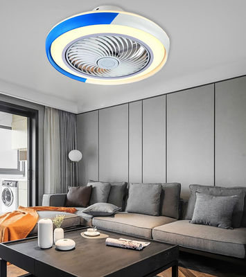 Mavi ve Beyaz Kristal Tavan Ventilatörü