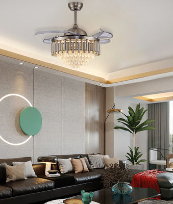 ECO Çekilebilir Blade Tavan Ventilatörü Katlanabilir Blade ile Hafif Altın Ventilatör